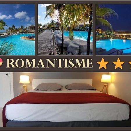 Romantique Et Bel Appartement En Bord De La Mer, Piscine Surveillee Et Belle Plage A 50M Сен-Франсуа Екстер'єр фото